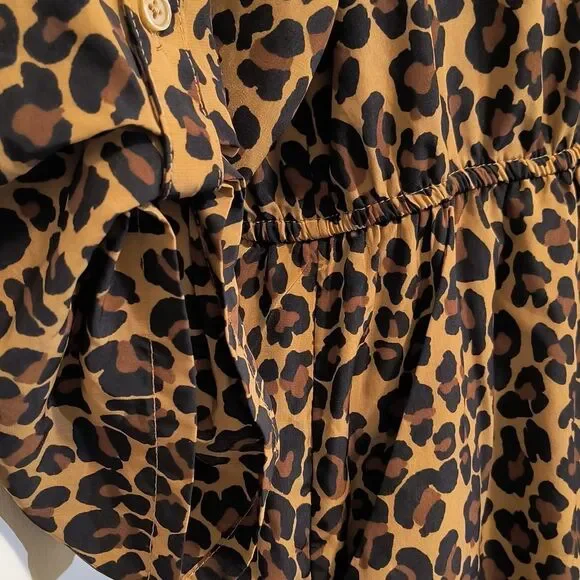 Ladies Leopard Print Dress Old Navy - Picture 3 of 8